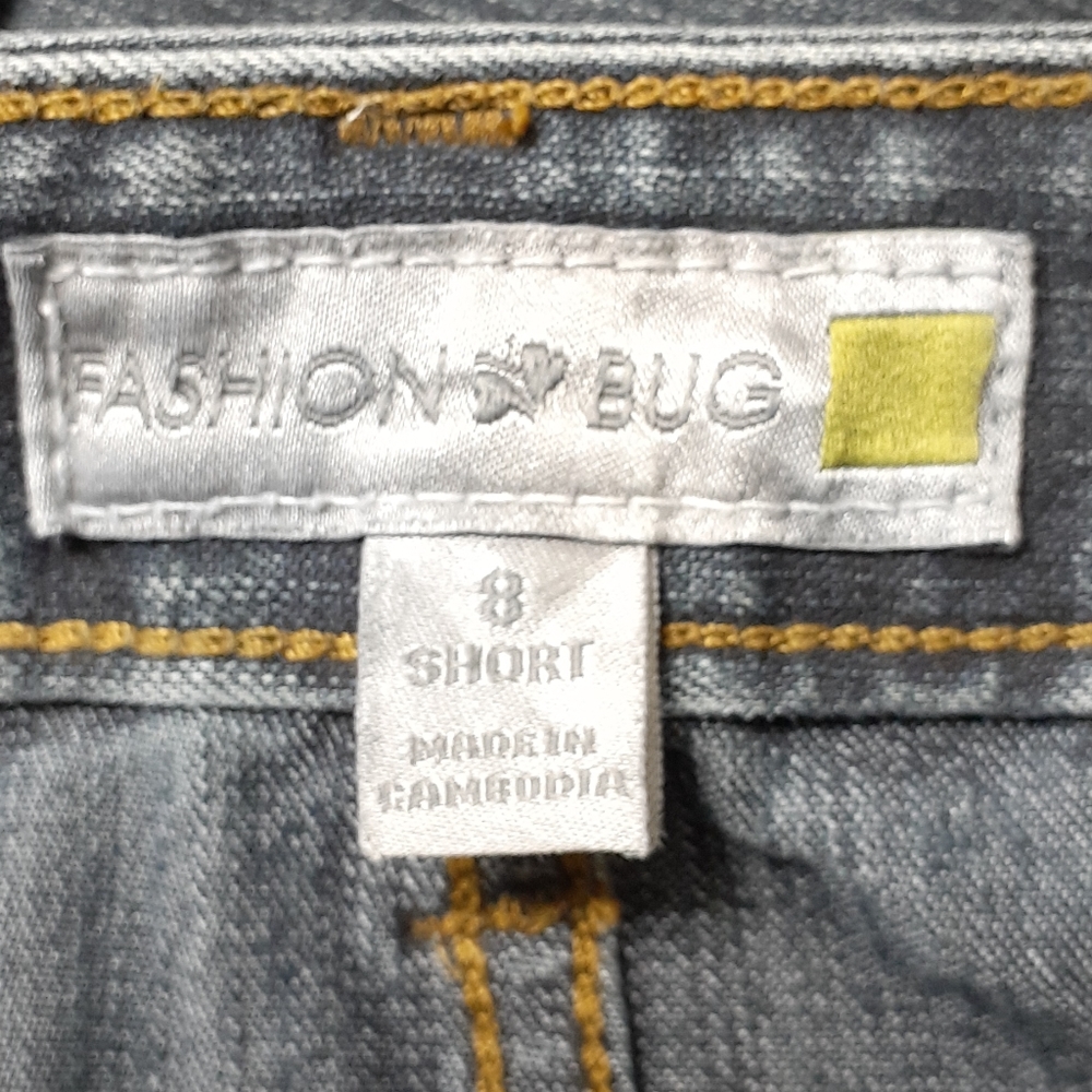 Fashion Bug 🟨 Wilshire 8 Short Women's Blue Jeans - Picture 13 of 16